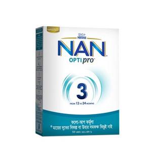 นมผงสำหรับเด็ก Nan for Pro+ ผสม DHA ARA ขนาด 400 กรัม สำหรับการเจริญเติบโตและพัฒนาการที่ดีของทารก ผลิตในฝรั่งเศส จำหน่ายแบบขายส่ง - Product Image 2