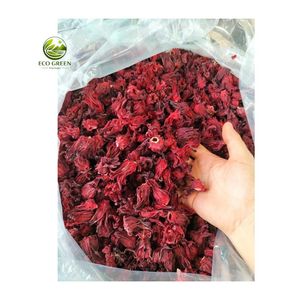 Flores de Hibisco Secas Orgánicas, Ingrediente para Té de Hierbas, Flor Entera, Té Suelto a Granel para Mezclas de Bebidas, Venta al por Mayor - Product Image 4