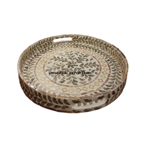 Plateau de service en bois rectangulaire nouveauté plateau à chocolat fait main taille personnalisée plateau à chocolat de luxe - Product Image 4