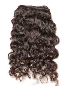 Lady Curly Remy Hair Cheveux indiens doux Type de cheveux de haute qualité - Product Image 1