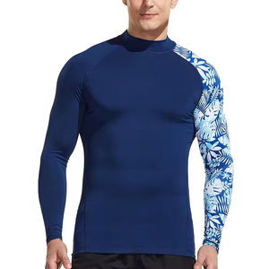 Premium Custom Sublimation Pullover Long Sleeve <b>Rash</b> <b>Guard</b> for BJJ MMA Jiu Jitsu Enthusiasts UPF 50 Compression Clothing - Product Image 1