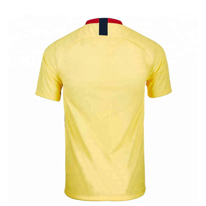 Maillot de football en maille polyester à manches courtes pour homme, style hip-hop surdimensionné avec logo, service OEM d'été - Product Image 3