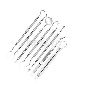 Kit d'hygiène dentaire pour le nettoyage manuel des dents, instruments en acier inoxydable pour l'élimination de la plaque dentaire, réutilisable, stérilisé à haute température - Product Image 5