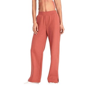 Style personnalisé Mode Femmes Pantalons Pantalons Automne Printemps Casual Loose Fit Jogger Pantalons Pantalons 100% Coton Couleur Unie - Product Image 1