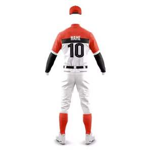 Uniformes de Béisbol Personalizados, Transpirables, Tallas Grandes, Diseño de Tela, Sublimación de Todas las Series, 100% Algodón, Secado Rápido - Product Image 6