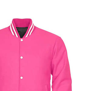 Chaqueta Universitaria Varsity Personalizada OEM con Recubrimiento de Lona, Bordada con el Equipo de Baloncesto o Béisbol de la Escuela Secundaria, Estilo Bomber con Letras en la Parte Delantera - Product Image 5