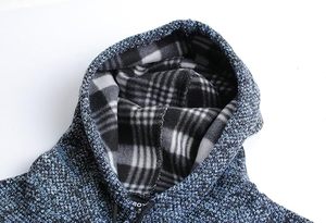 Sudadera con Capucha para Hombre, de Invierno, de Algodón y Poliéster, con Cierre, Bordada, Ecológica, Fabricación Profesional, Producto Nuevo - Product Image 2
