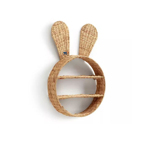 Étagère murale en rotin escargot unique en gros faite à la main meilleure vente décoration de pépinière meubles étagère murale fabriquée au Vietnam - Product Image 6