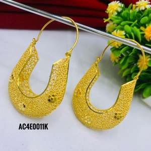 Boucles d'oreilles plaqué or online design Boucles d'oreilles plaqué or-Boucles d'oreilles femmes/Bijoux femme un gramme - Product Image 2