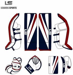 แผ่นผู้รักษาประตูฮ็อกกี้น้ำแข็งพิมพ์โลโก้ที่กำหนดเองอุปกรณ์ผู้รักษาประตูฮ็อกกี้น้ำแข็ง - Product Image 2