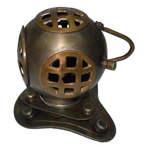 Casque de plongée nautique et marin Vintage décoratif en laiton antique Design Premium qualité collection décor artisanat indien - Product Image 2