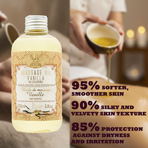 Aceite de Masaje de Vainilla Hecho a Mano, Ecológico, de Marca Privada, al por Mayor, de Lujo, Hidratante y Nutritivo, Producción en la UE - Product Image 2