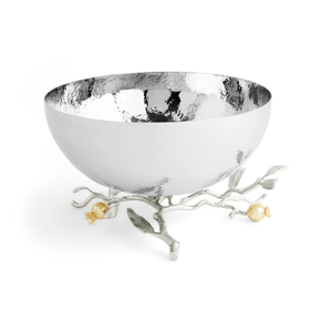 Petit bol de service à orchidée Bol élégant en métal ou en vaisselle inspiré des fleurs - Product Image 5