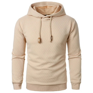 Top tendance hommes épais goutte épaule à capuche Streetwear pull surdimensionné décontracté sweats à capuche - Product Image 3