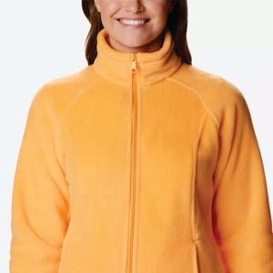 OEM fabricante personalizado superventas invierno nueva moda Softshell cremallera completa polar poliéster chaqueta polar para las mujeres 2026 - Product Image 2