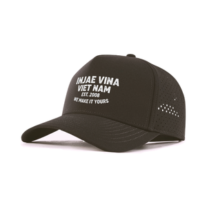 Gorra de Golf Perforada Personalizada, 100% Poliéster, Estructurada, con Logotipo Impreso, Impermeable, de 5 Paneles, Corte Láser, Gorra Térmica para Correr - Product Image 6