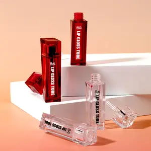 Werksreiniger flüssiger Lippenstift Eigenmarke leere Lipgloss-Flasche Lipgloss-Röhre