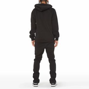 Venta al por mayor High Street Style Hombres Sudadera con capucha y pantalones de chándal Set 100% Algodón Impreso Technics para el invierno Servicio OEM - Product Image 2