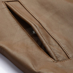 2025 New Design Men's Stand Collar <b>Winter</b> <b>Leather</b> <b>Jacket</b> Comfortable and Wholesome XAPATA SPORTS XS-2004 Breathable - Product Image 5