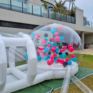 Cúpula inflable transparente, tienda de burbujas iglú, casa de rebote de globo inflable para fiesta - Product Image 2