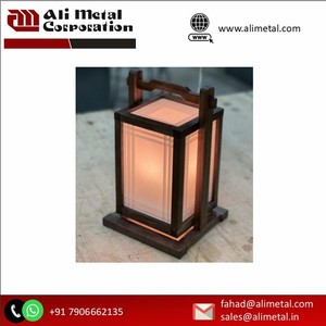 Modern Design Wood Metal Candlestick Holder and Christmas Decor <b>Lantern</b> <b>Set</b> for Dining Table Birthday & Home Decorations - Product Image 3