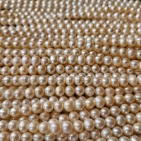 Perles d'eau douce naturelles blanches, changeantes de couleur, lisses, 8 mm, certifiées par un tiers, polies, vente en gros pour la fabrication de bijoux