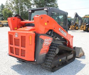 Mini-chargeur Kubota SVL75 d'occasion avec pompe hydraulique Kawasaki, modèle 2018, capacité de 6 tonnes, à vendre - Product Image 3