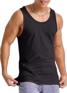 Débardeurs de sport décontractés pour hommes avec capuche, séchage rapide, respirants, en maille, grandes tailles, mode durable, broderie décorative - Product Image 3
