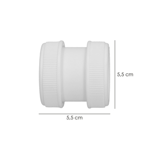 Manicotto di Riparazione per Scarichi/Tubi Femmina - Femmina 1-1/2" - Product Image 2