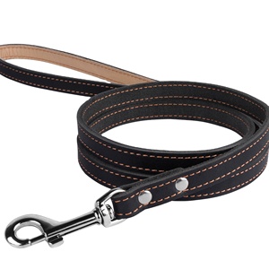HandmadeLeather <b>Dog</b> <b>Leash</b> Brown Black - Product Image 1