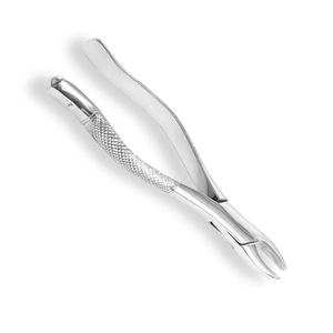 Fórceps Dentales Manuales Resistentes a la Oxidación con Puntas Finamente Dentadas de Acero Inoxidable y Agarre Ergonómico - Product Image 3