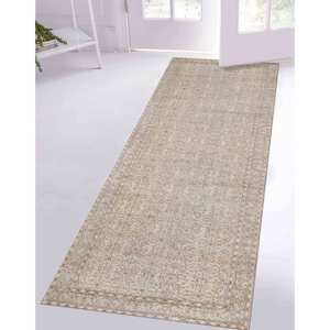 Alfombra con Estampado Floral, Alfombra Moderna de Estilo Boho Tribal para Cocina, Alfombra Suave No Tejida - Product Image 3