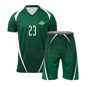 Uniformes de Voleibol para Hombre de Alta Calidad, 100% Poliéster, Secado Rápido, Transpirables, Cómodos, Colores Personalizables, Logotipo Personalizado - Product Image 1