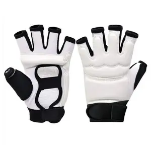 Großhandels preis Half Finger Training Boxen MMA Handschuhe, neueste Art atmungsaktive PU Leder MMA Handschuhe von PASHA INTERNAT IONAL