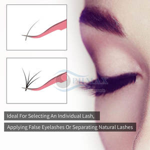 Pinzas para pestañas recubiertas de color de alta calidad, acero inoxidable para técnicos de salón, pinzas para pestañas recubiertas de color elegantes - Product Image 6