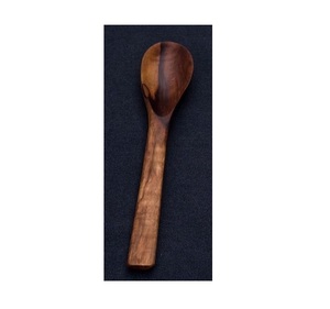 Juego de cubiertos con mango de madera Natural indio puro, cubiertos desechables de bambú Real 100%, vajilla para uso en restaurante de fiesta - Product Image 3