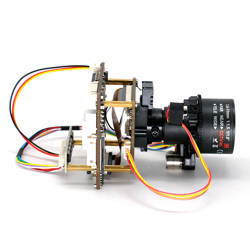 IP CAMERA リモートカメラ 8MP IMX678 Hi3519dv500 4K IP Camera Module with 3.6-11mm Lens
