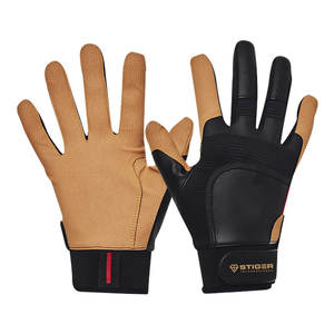 ถุงมือตีเบสบอลระบายอากาศได้ดีถุงมือตีลูกซอฟต์บอลสีตามสั่ง - Product Image 1