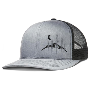 Casquette Trucker en Maille Structurée de Haute Qualité Ri 112, Broderie Personnalisée Logo Forêt, 6 Panneaux, Casquette Snapback Vierge, Sport Streetwear - Product Image 3