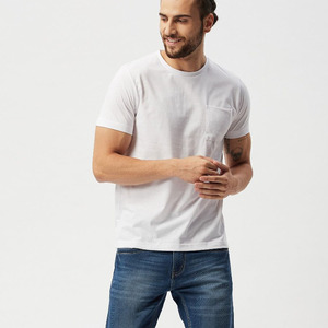Bulk Order Unbranded T-<b>Shirts</b> Plain Poly Cotton Blanks For Retailers - Product Image 6