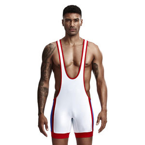 Singletes de Lucha Libre al por Mayor, Chalecos Deportivos Personalizados para Hombre, Traje de Levantamiento de Pesas con Impresión Personalizada y Sublimación - Product Image 2