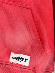 Ensemble survêtement pour homme en molleton délavé style baggy sur mesure avec sweat à capuche et pantalon de survêtement à effet délavé et strass - Product Image 3