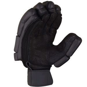 Guantes de Cricket Personalizados 2026, el Mejor Fabricante Ofrece Diseños Personalizados en Diferentes Tallas y Colores para Guantes de Bateo NEGRO - Product Image 3