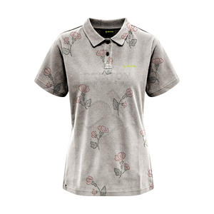 100% algodón para mujer para Polos, Camisetas antiarrugas transpirables con estampado de sublimación personalizado, proveedor mayorista informal OEM - Product Image 1
