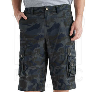 Short cargo uni pour extérieur, longueur genou, short cargo 100% coton confortable pour hommes pour logo personnalisé, meilleur vendeur - Product Image 4