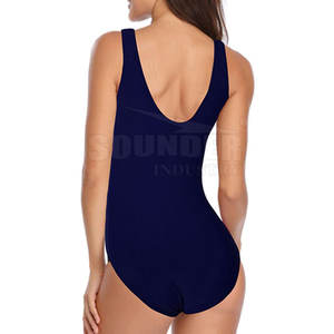 Traje de baño de mujer hecho a medida Venta directa de fábrica Color personalizado para talla adulta 1 pieza Traje de baño hecho a medida para adultos - Product Image 2