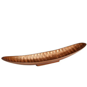 Plat de service en laiton de style antique, couleur or, ovale, vaisselle en métal, assiettes, utilisation à la maison, à l'hôtel et dans les restaurants - Product Image 5