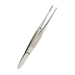 Gillies Tissue Forceps 1x2 Teeth Manual Dissecting <b>Clip</b> Stainless Steel Basis Surgical Instruments DARLEYS SURGICAL CO DS-0001 - Product Image 4