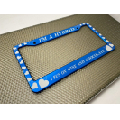 Cubierta de Matrícula LED con Forma de Corazones, Soporte de Matrícula de Aluminio para Automóviles Tesla, Ford, BMW, Motocicletas, Material de Acero Inoxidable - Product Image 5