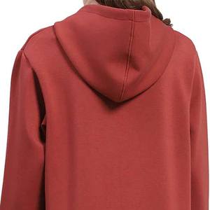 Sudadera con Capucha para Mujer, Invierno, Color Sólido, Bolsillo Tipo Canguro, Corte Ajustado, Casual, Transpirable, Ecológica, Poliéster y Algodón - Product Image 6